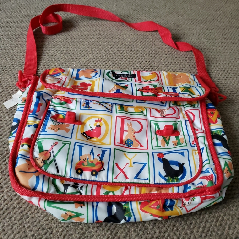 Vintage Colorful Animal Themed Baby Bag by GEAR